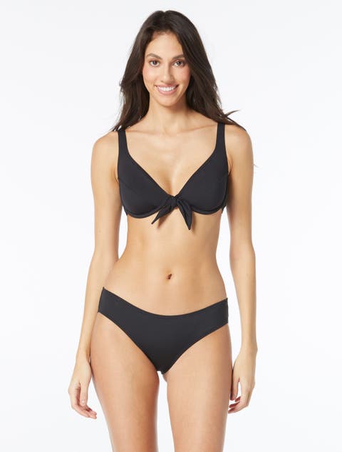 Tie Front Underwire Bikini Top