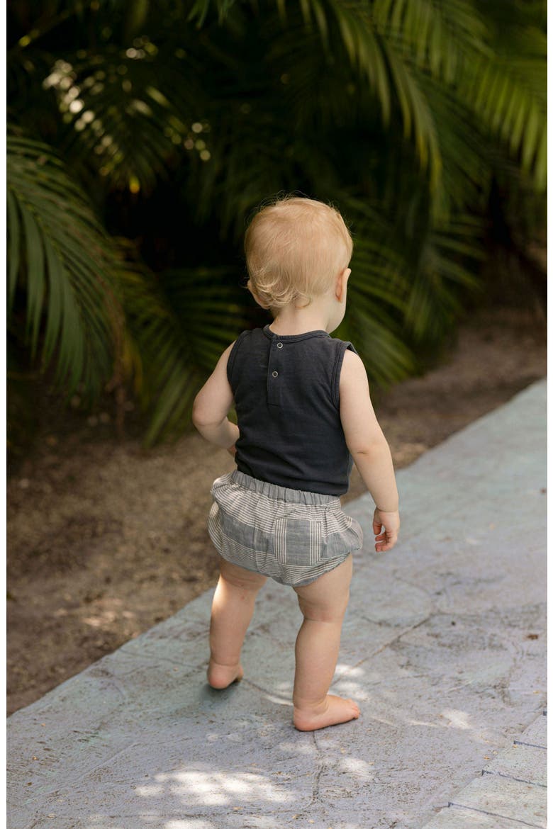 Garment Dyed Tank Bodysuit, Alternate, color, INK BLUE