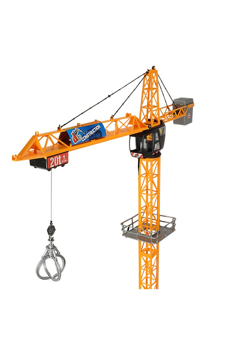 Dickie Toys HK Ltd Construction Crane Rc, Alternate, color, Multicolored