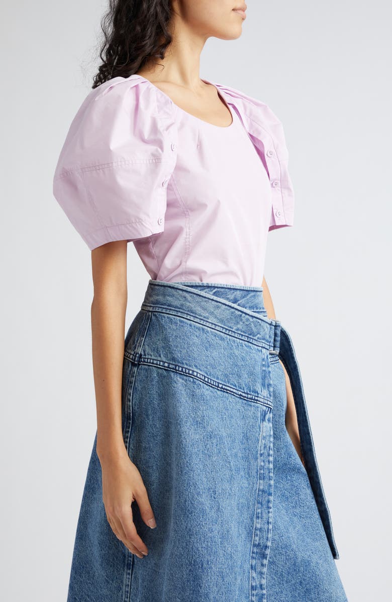 3.1 Phillip Lim Bloom Sleeve Top, Alternate, color, 