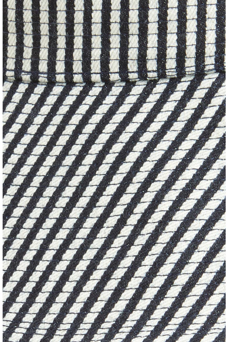 Le Bob de-Nîmes Cotton Twill Bucket Hat, Alternate, color, NAVY/ WHITE STRIPE 3FU