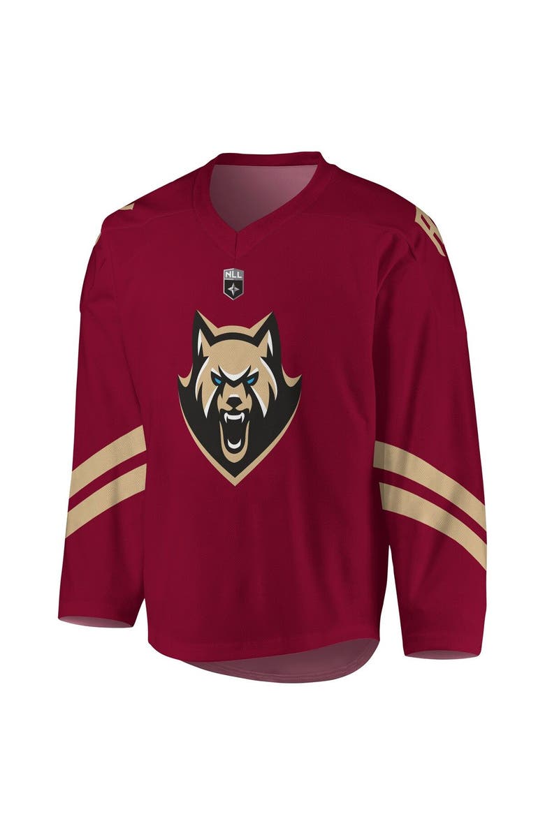ADPRO Sports Youth Maroon Albany FireWolves Sublimated Replica Jersey, Alternate, color, Maroon