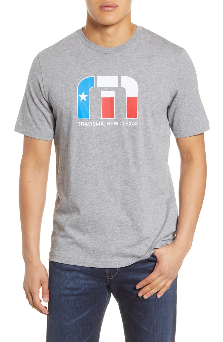TravisMathew TexMex Logo Graphic Tee, Main, color, 