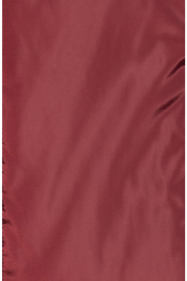 Crop Bomber Jacket, Alternate, color, BURGUNDY TANNIN