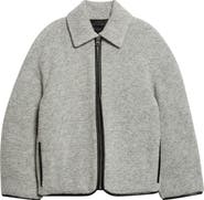 JW Anderson Contrast Trim Casual Wool Blend Jacket