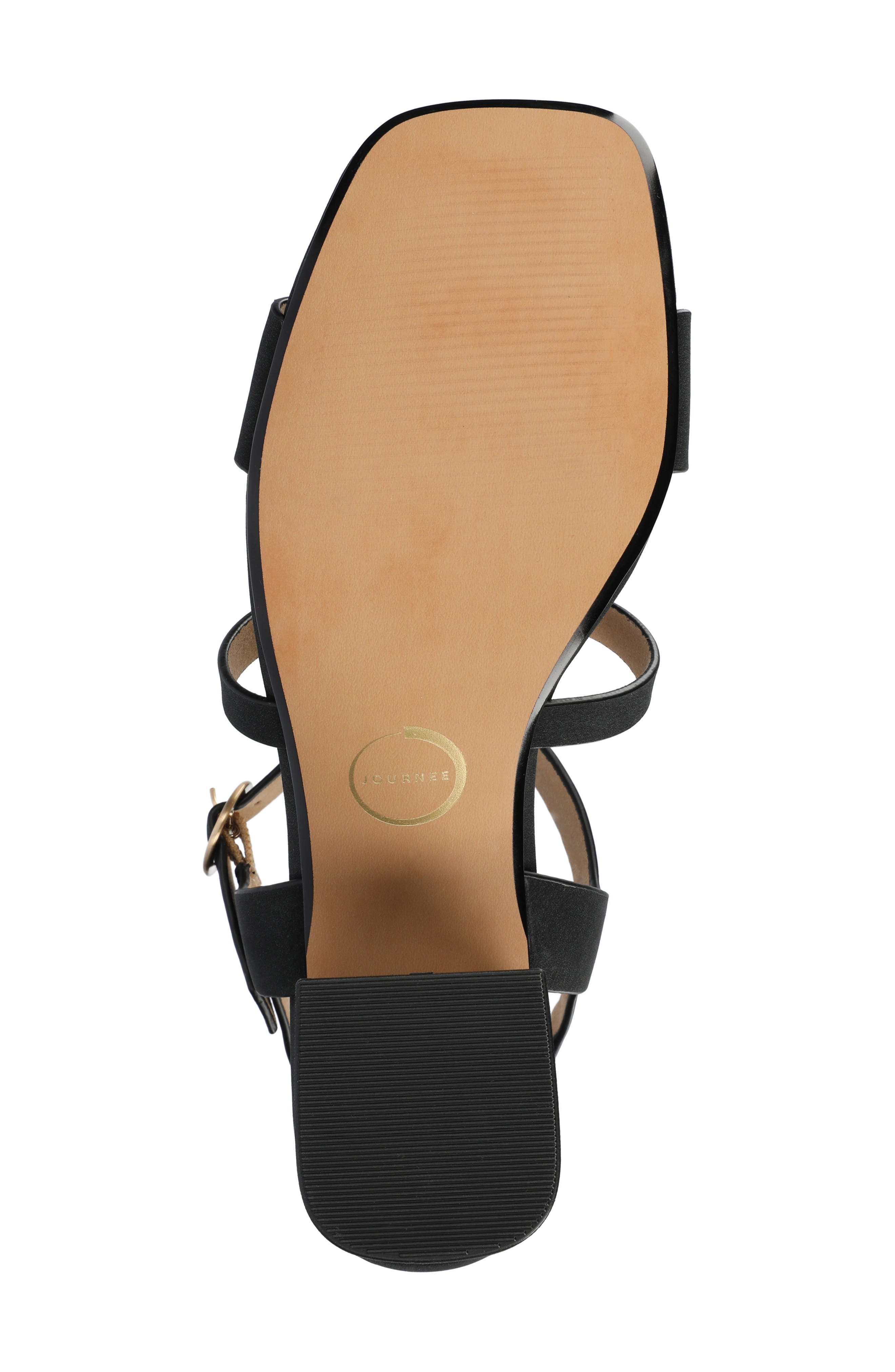 Journee Collection Marci Knotted Strap Loafer - Wide Width Available, Alternate, color, Black