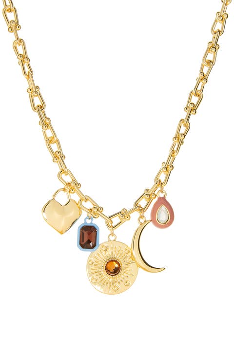 Charm Pendant Necklace