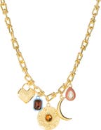 MARLYN SCHIFF Charm Pendant Necklace