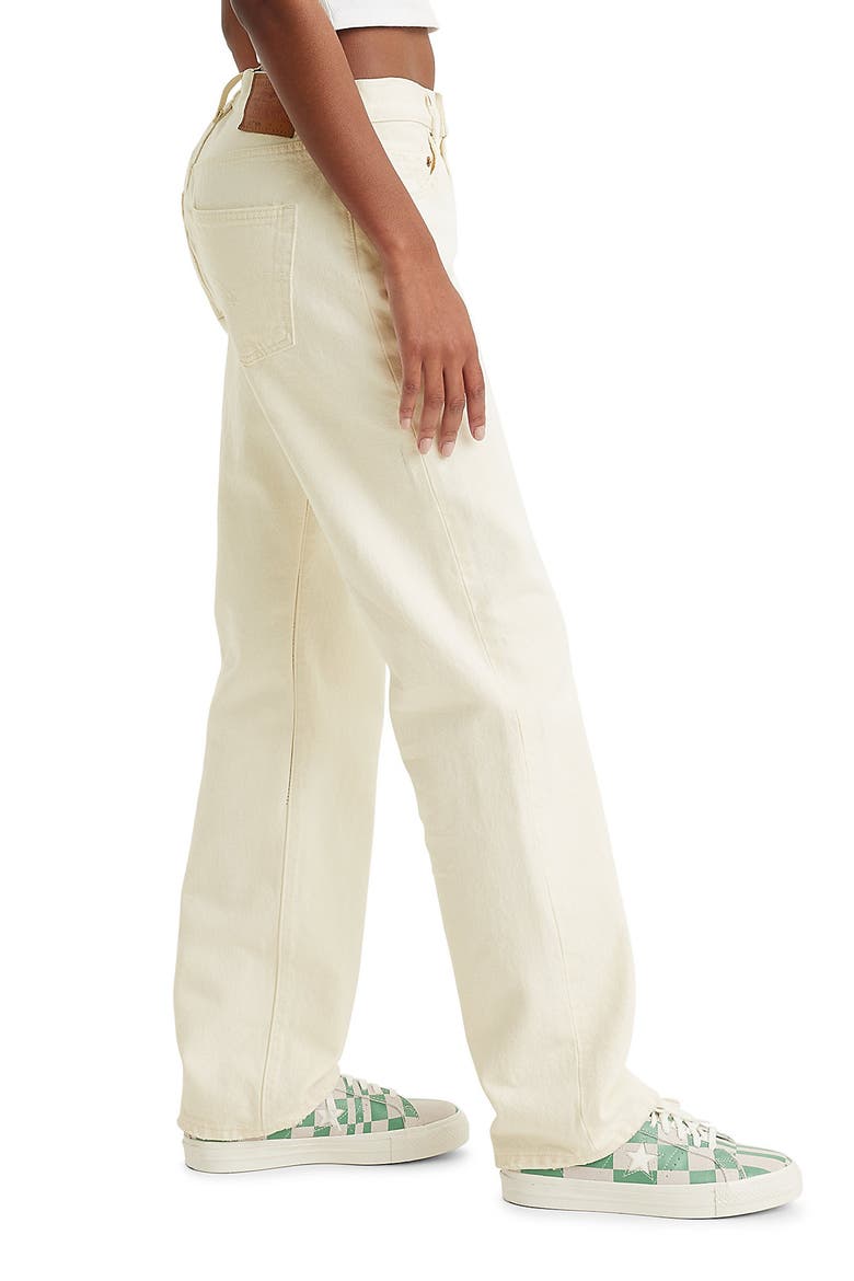 501® '90s Straight Leg Jeans, Alternate, color, ECRU BOOPER NO DAMAGE