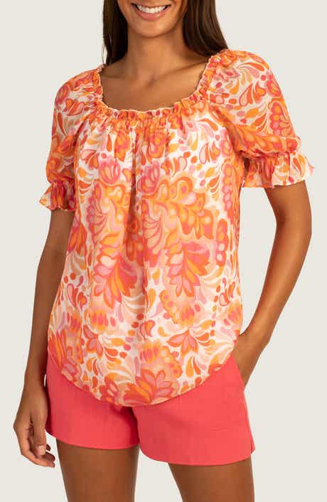 Trina Turk Sophia 2 Ruffled Top