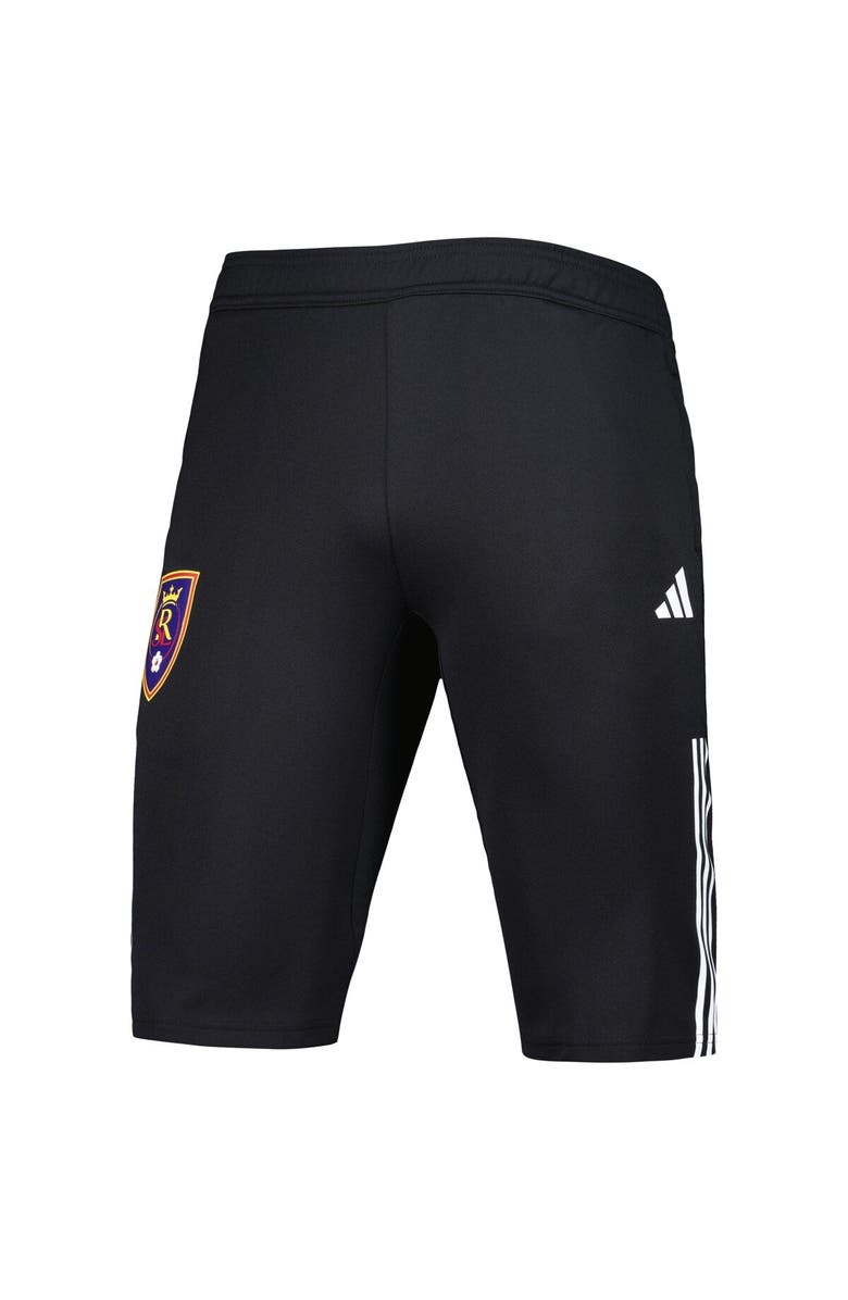 adidas Men's adidas Black Real Salt Lake 2023 On-Field Training AEROREADY Half Pants, Alternate, color, Black