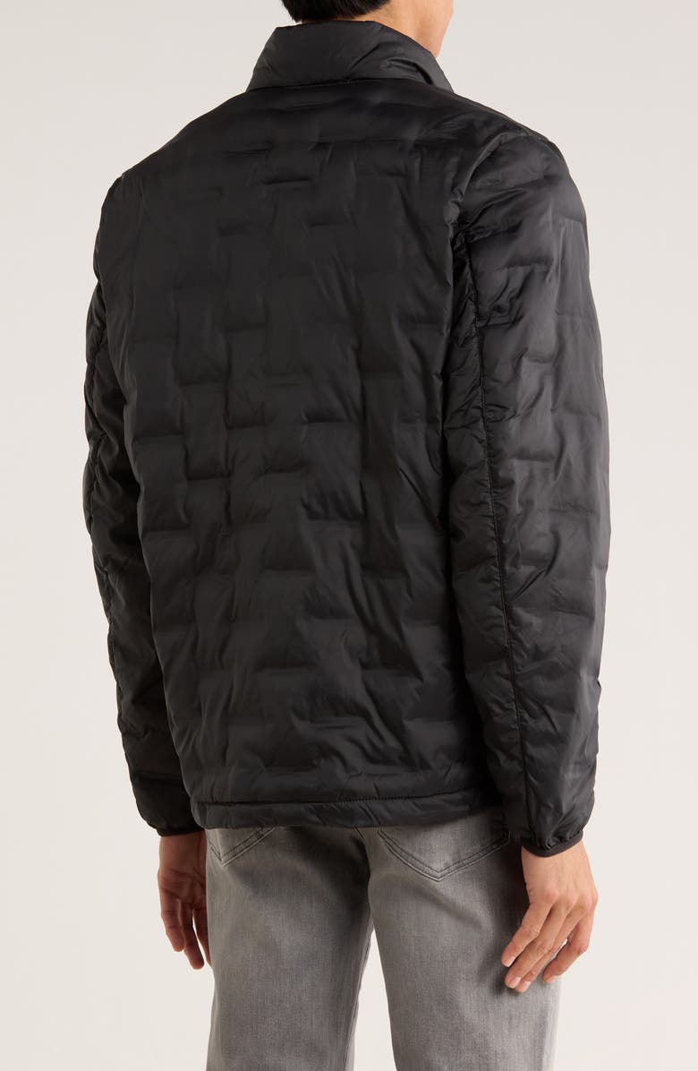 HAWKE & CO Seamless Water Resistant Puffer Jacket, Alternate, color, Black