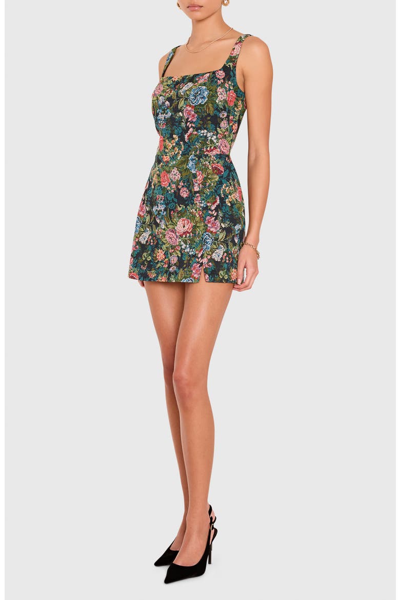 Rhonda Floral Tapestry Romper, Alternate, color, MCHT MULTI