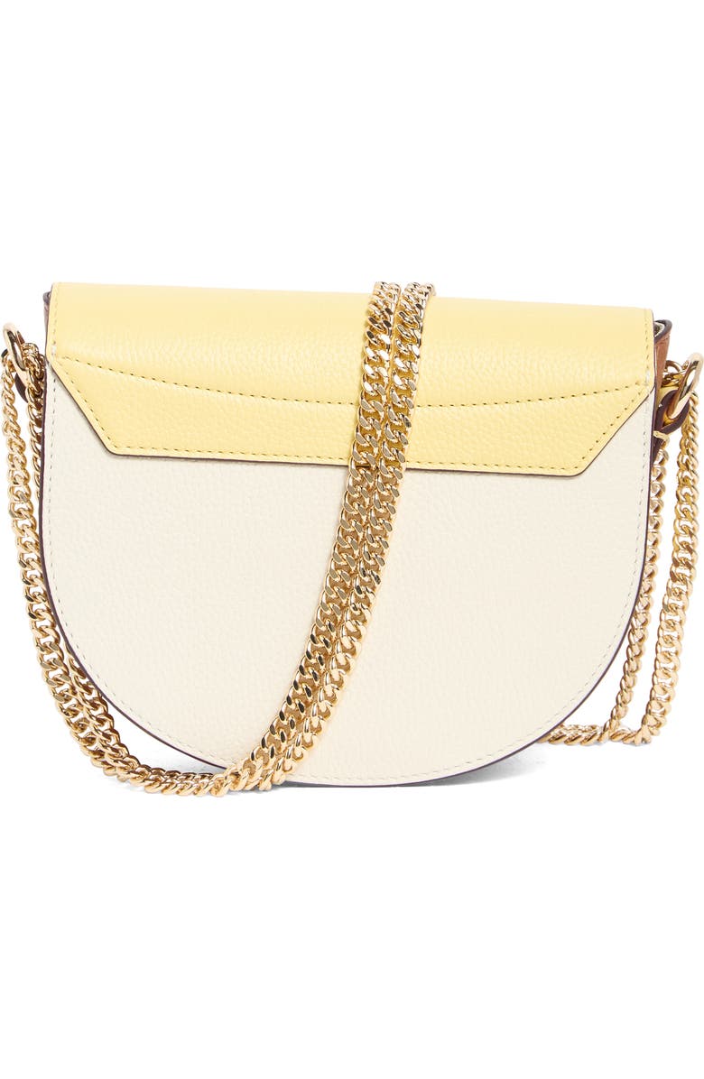 Cole Haan Evie Chain Leather Saddle Bag, Alternate, color,