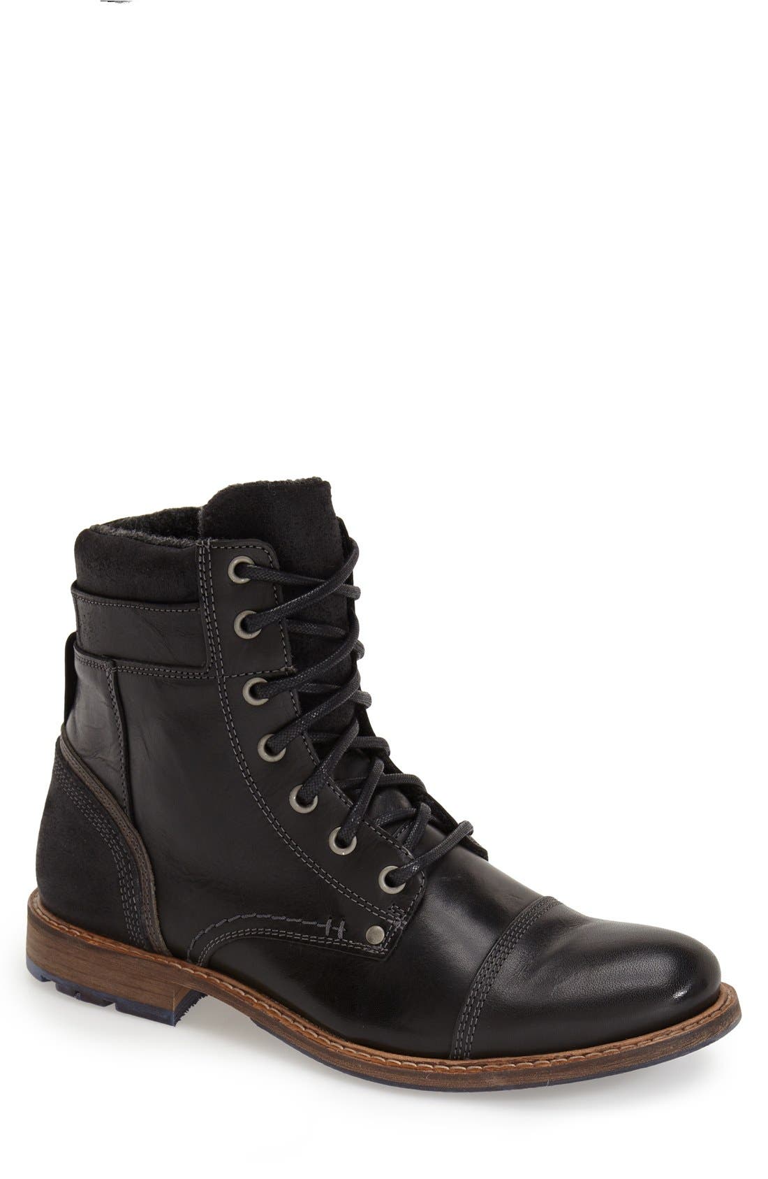 ALDO 'Croawia' Cap Toe Boot, Main, color, 