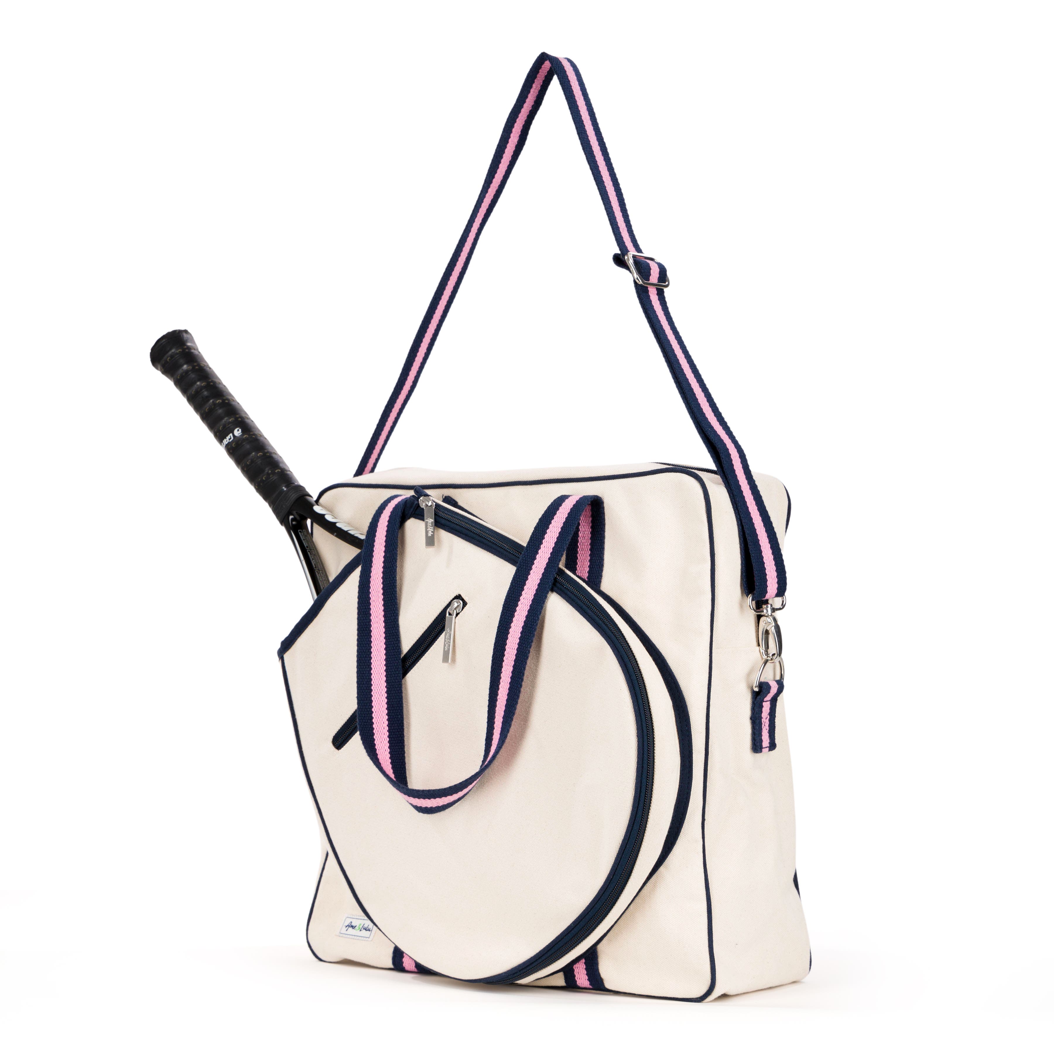 Ame & Lulu Hamptons Tennis Tour Bag, Alternate, color, Pinkberry