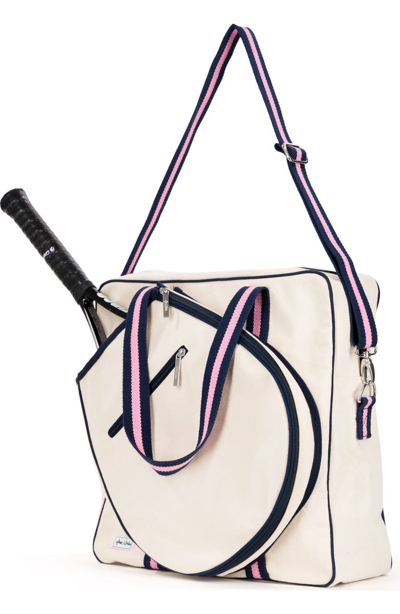 Ame & Lulu Hamptons Tennis Tour Bag, Alternate, color, Pinkberry