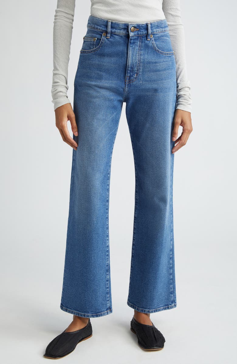 Proenza Schouler Jasper Flare Jeans, Main, color,
