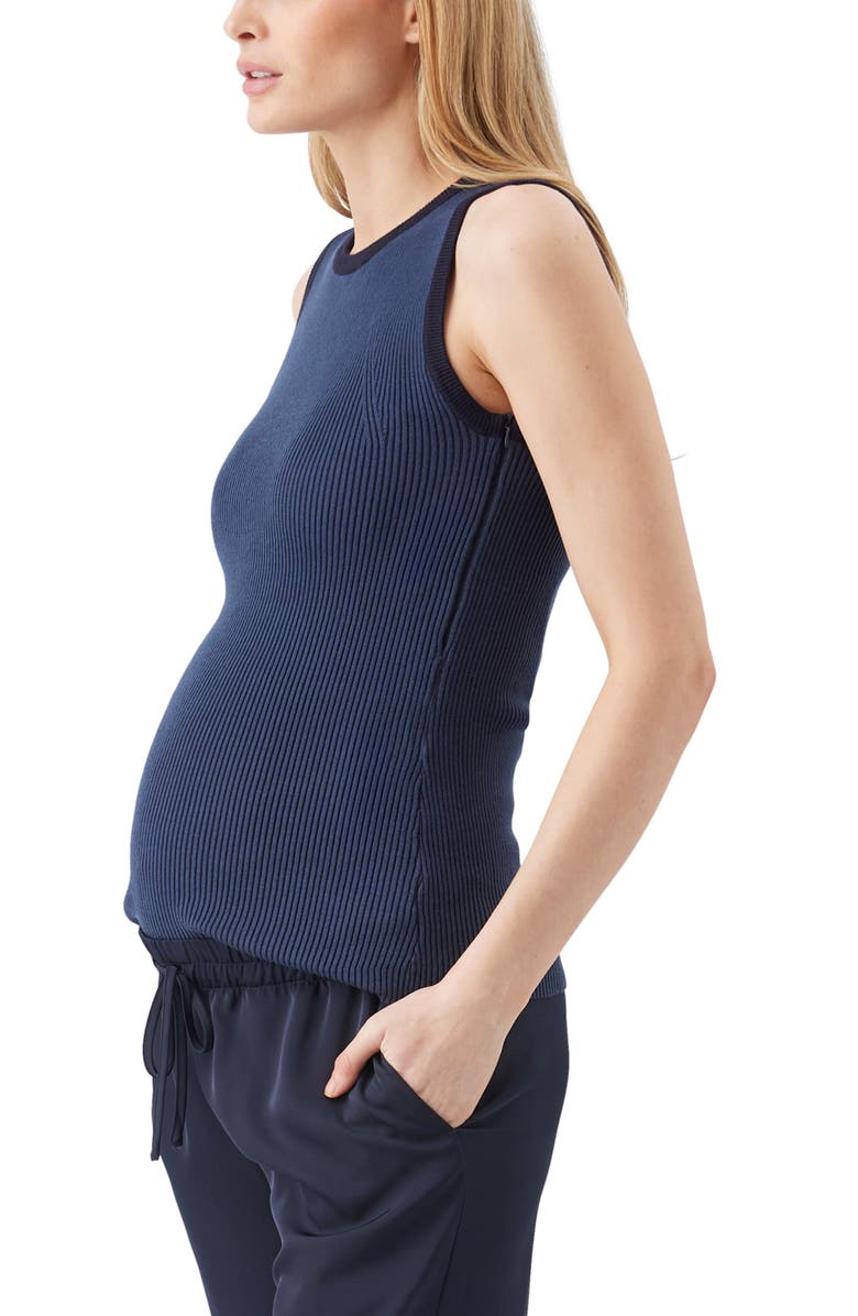 Ripe Maternity Zoe Rib Knit Nursing Tank, Alternate, color, 