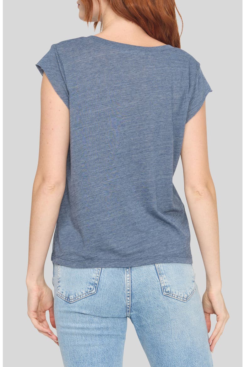 Canyon V-Neck T-Shirt, Alternate, color, DEEP INDIGO