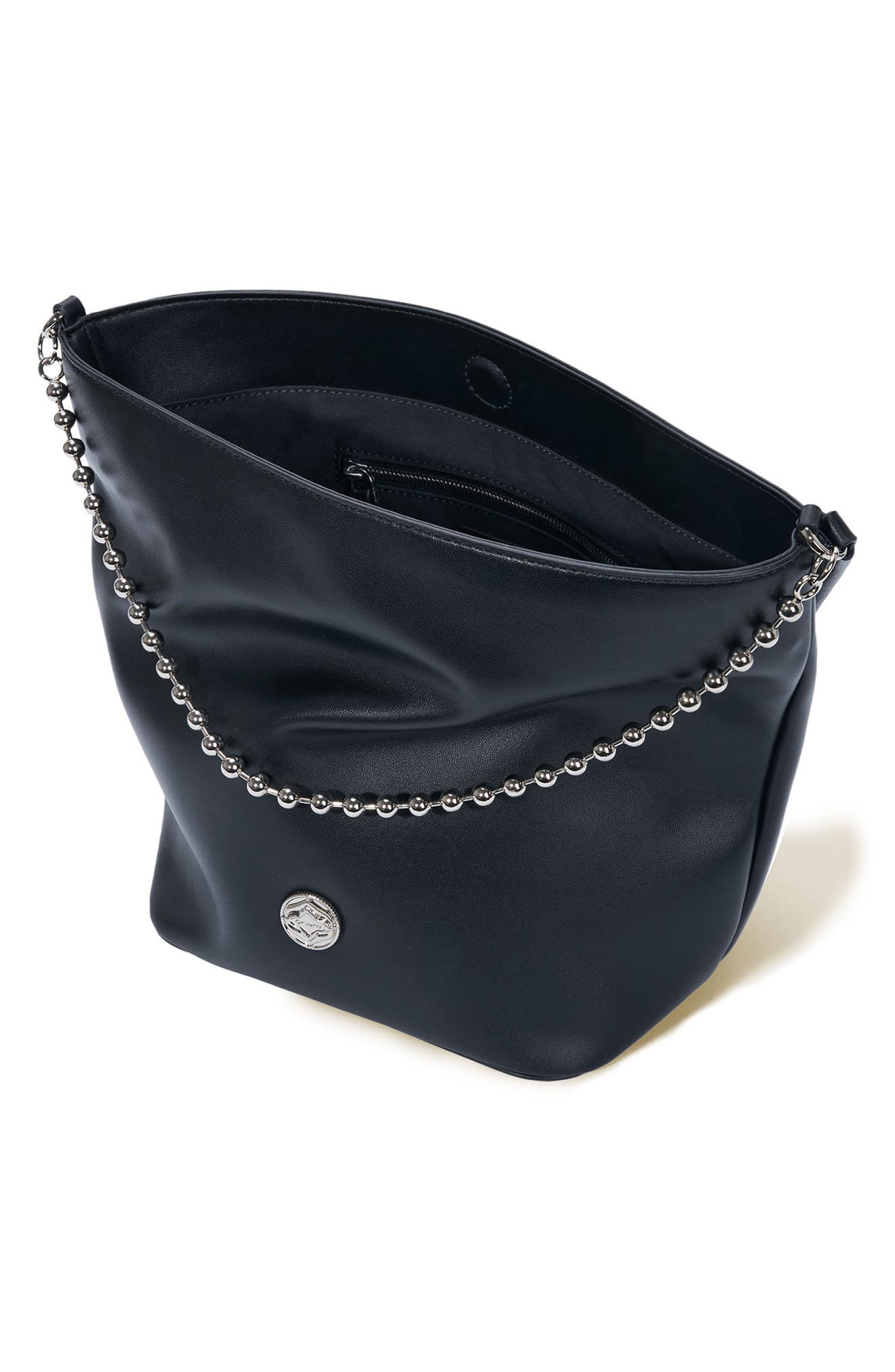 Oryany Ball Chain Bucket Shoulder Bag, Alternate, color, 