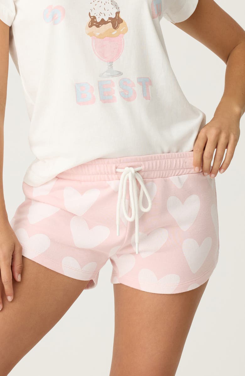 PJ Salvage Sundae Best Pajama Shorts, Main, color,