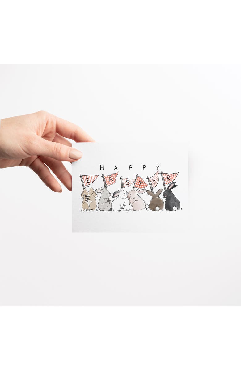 Ramus & Co Easter/Spring Assorted Greeting Card Pack (3ct) "Sunny Bunny, Bunny Wind, Easter Bunnies", Alternate, color, Multi-Pack