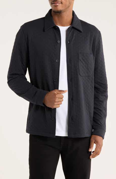 Vince Double Face Quilted Shirt Jacket