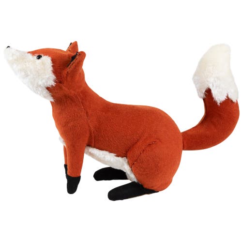Northlight Plush Autumn Harvest Sitting Fox Figure In Multi