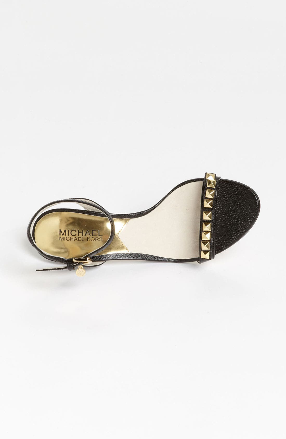 'Livvy' Sandal, Alternate, color, BLACK
