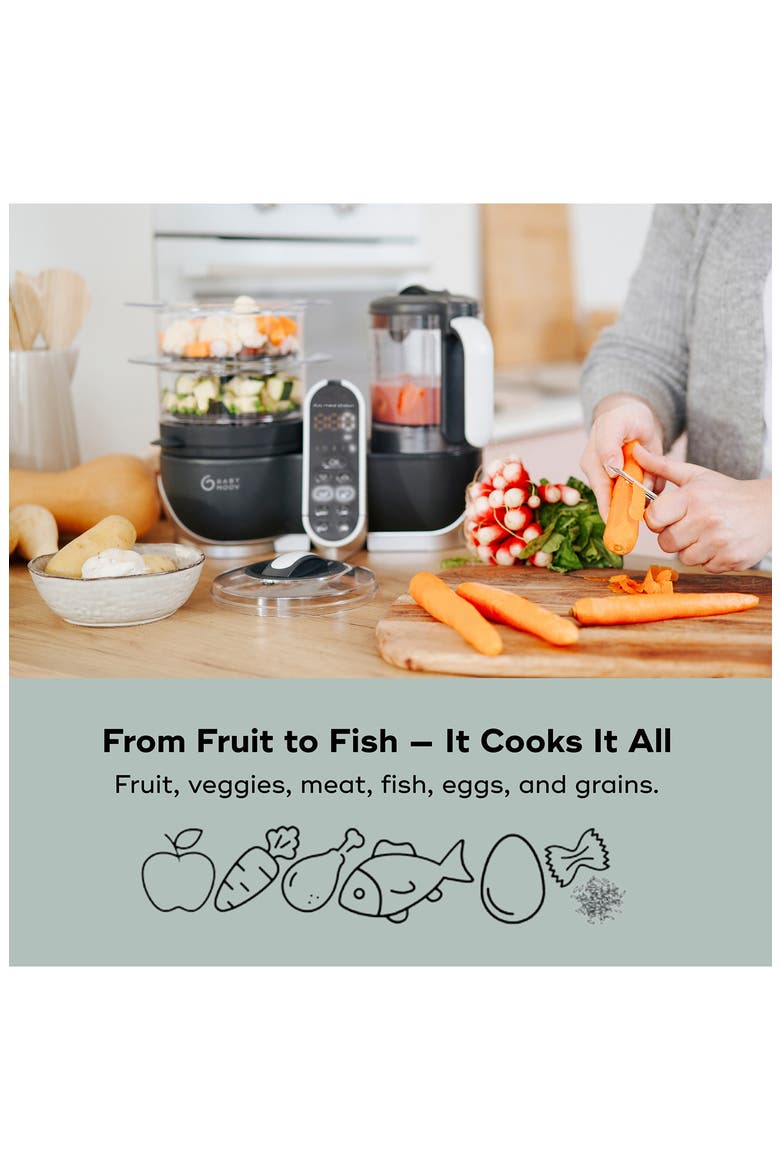 Duo Meal Station Baby Food Maker, Alternate, color, INDUSTRIAL GREY