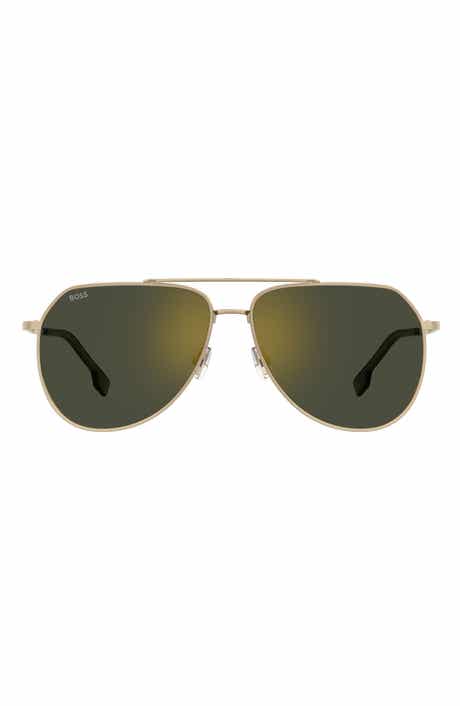 BOSS 61mm Aviator Sunglasses