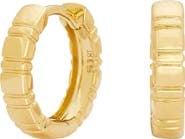 Sethi Couture Agnes 18k Gold Huggie Hoop Earrings