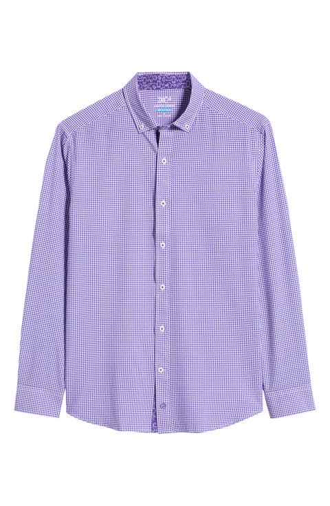 XC+™ Performance Game Day Gingham Button-Down Shirt