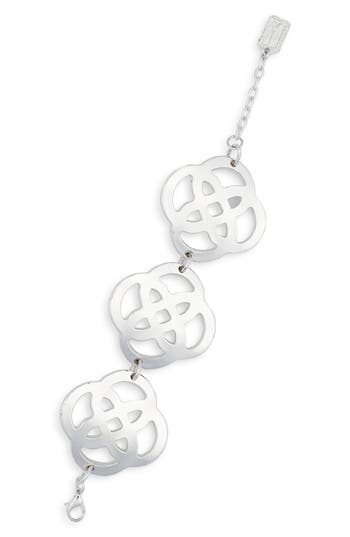 Karine Sultan Celtic Knot Statement Bracelet In Metallic