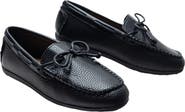 MOUSTACHE Leather Moccasin Loafers