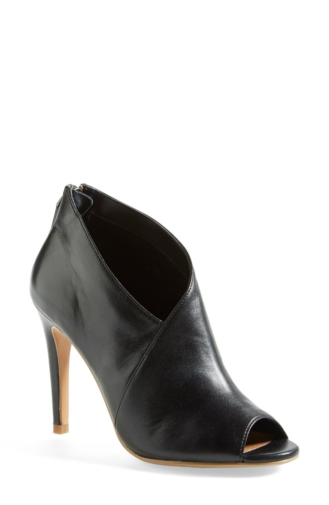 Halogen<sup>®</sup> 'Riley' Open Toe Bootie, Main, color, 