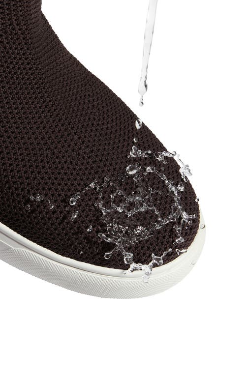 Vivaia Round-toe Hidden Wedge Sneakers In Brown