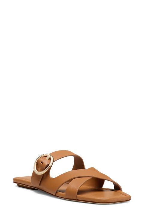 サンダル・ミュール STUART WEITZMAN Women Sandals SK785HAZEL Brown Amazon.com | Stuart Weitzman Women's Tia Block Sandals 75mm