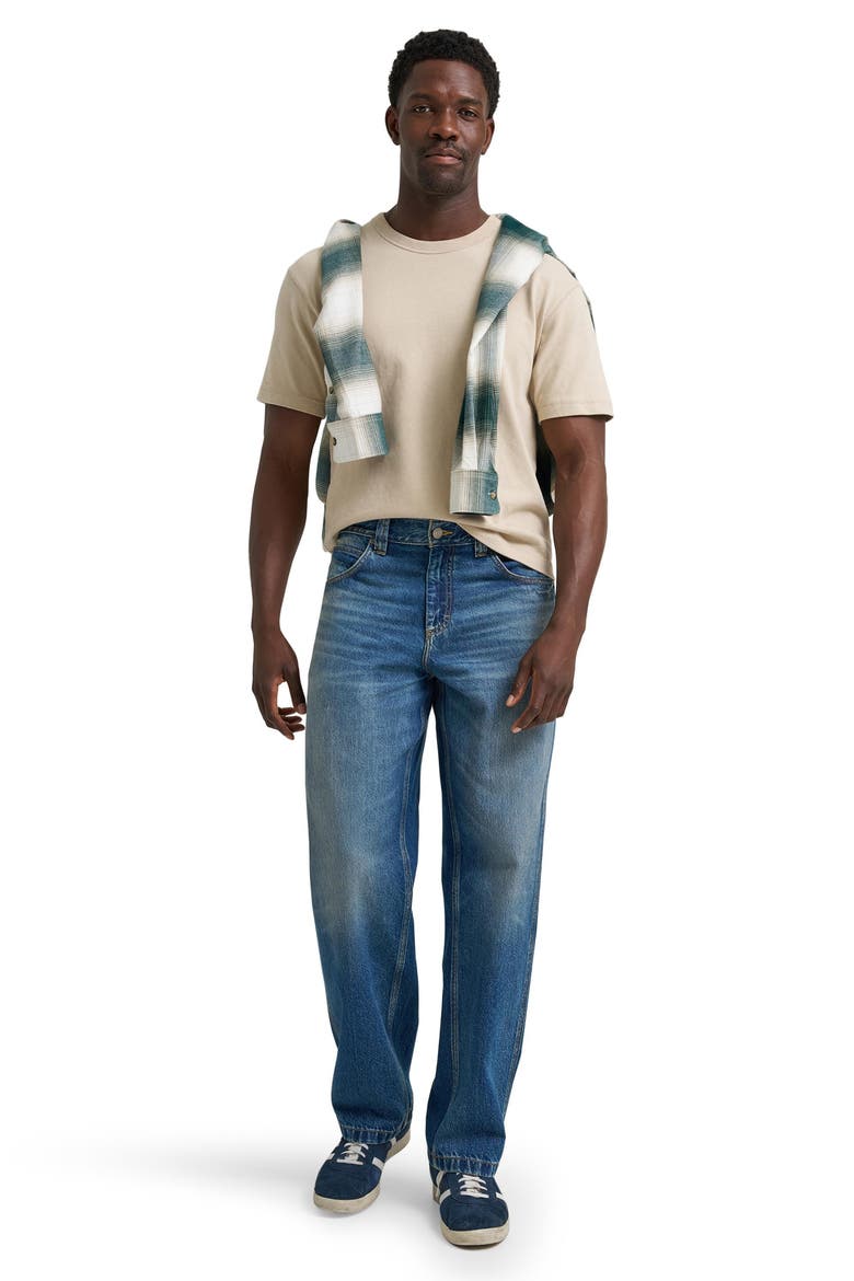 Henry Baggy Wide Leg Jeans, Alternate, color, LUCKY BLUE