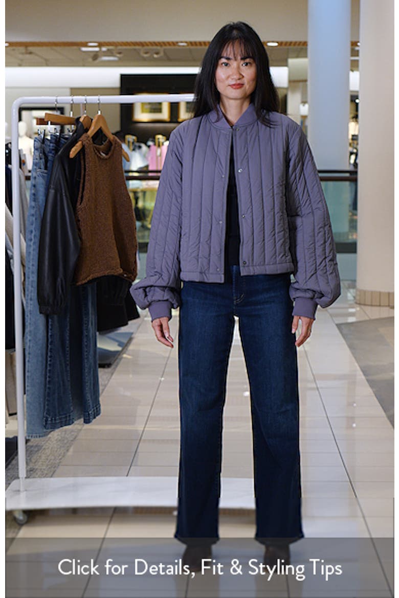 Banja Quilted Liner Bomber Jacket video