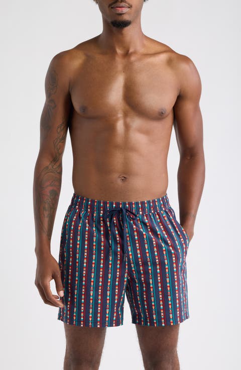 The Bungalow Water Repellent Swim Trunks