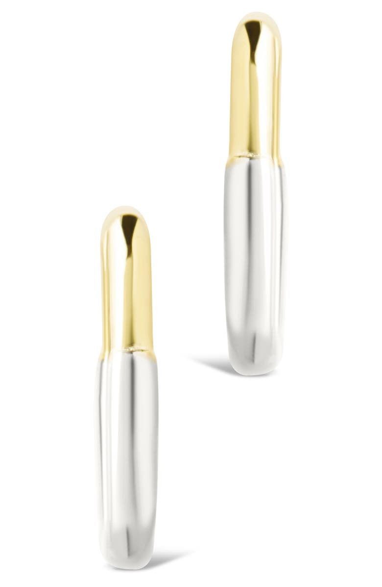 Sterling Forever Ainsleigh Micro Hoop Earrings, Alternate, color, Gold