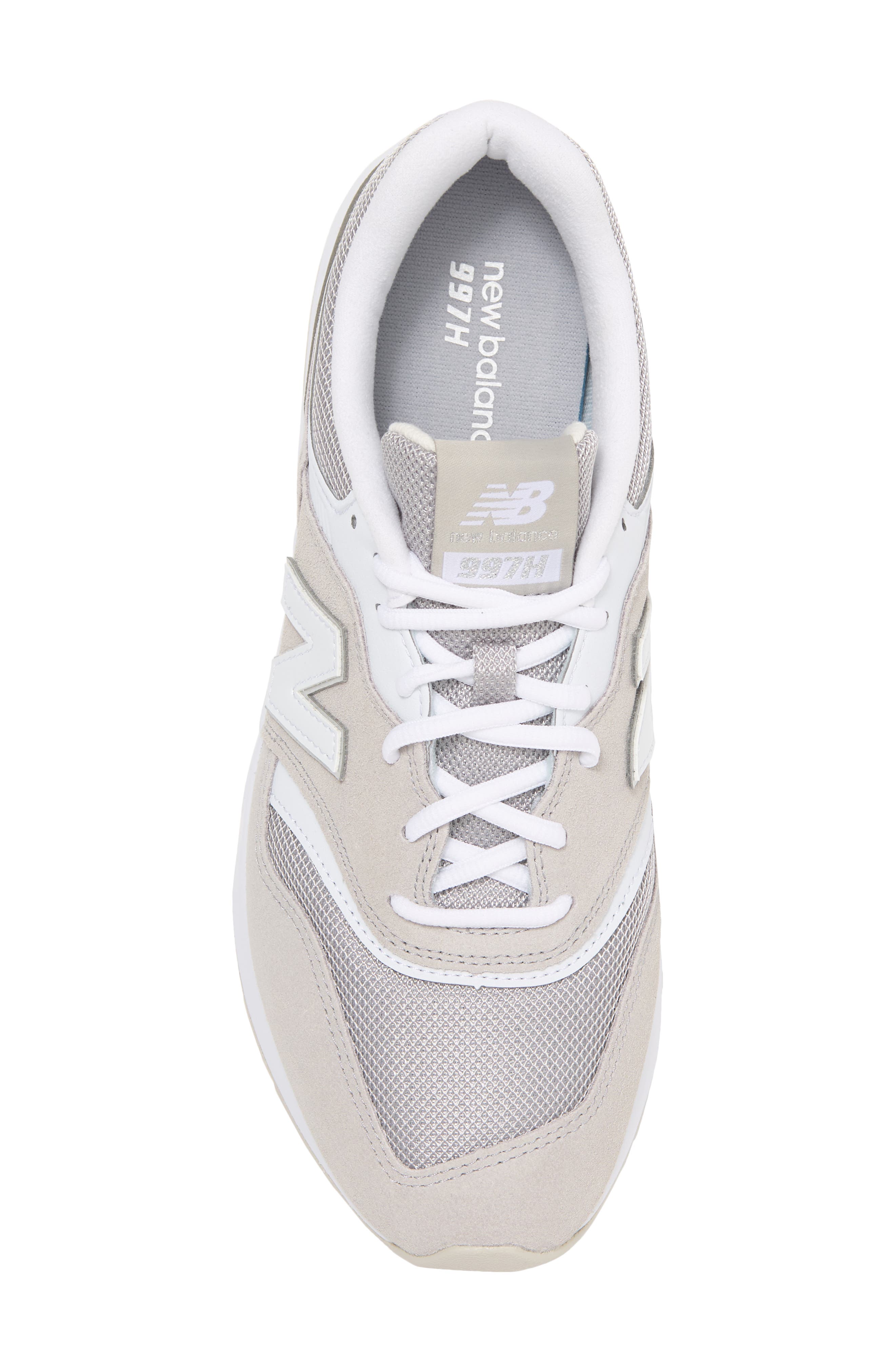 977 H Sneaker, Alternate, color, RAIN CLOUD/ WHITE
