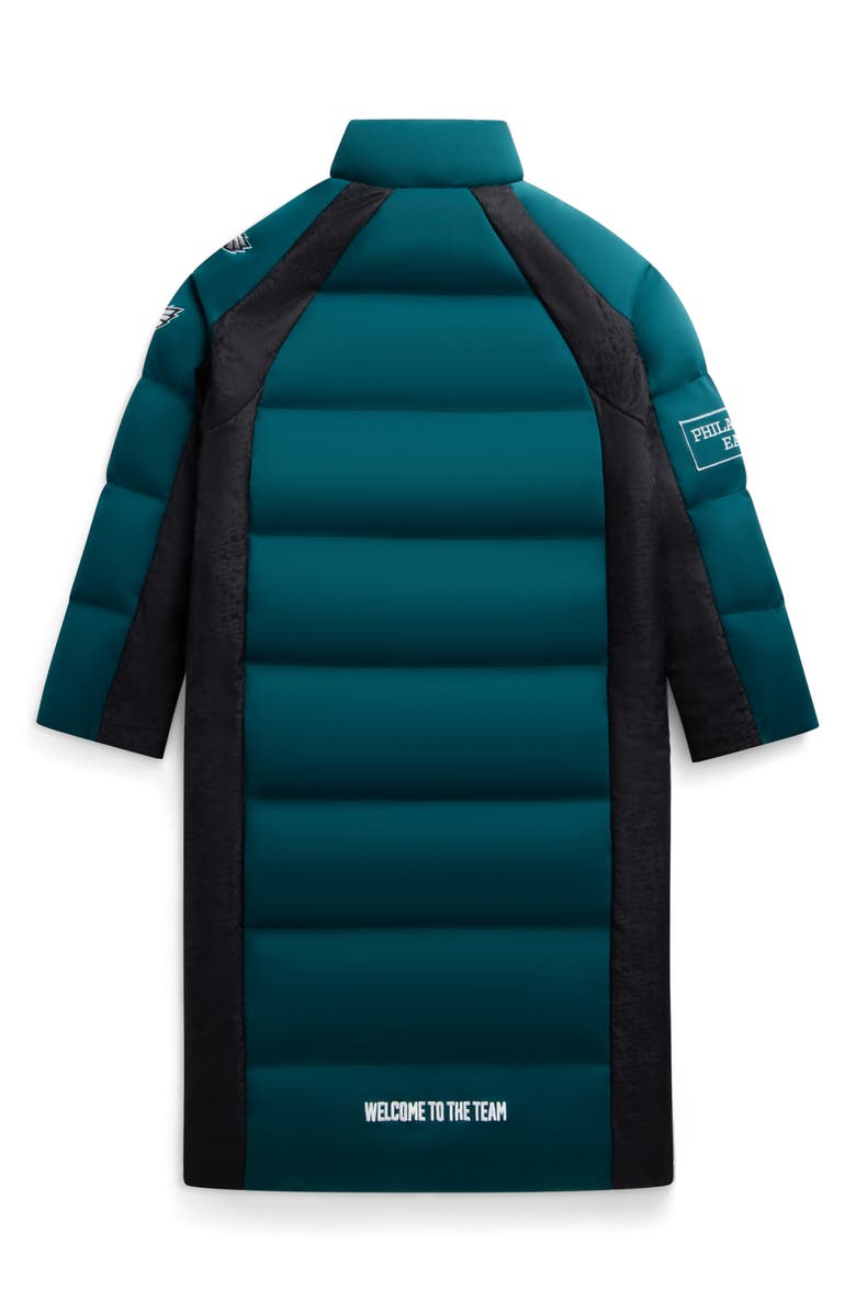 Off Season Unisex Team Long Coat, Alternate, color, Eagles