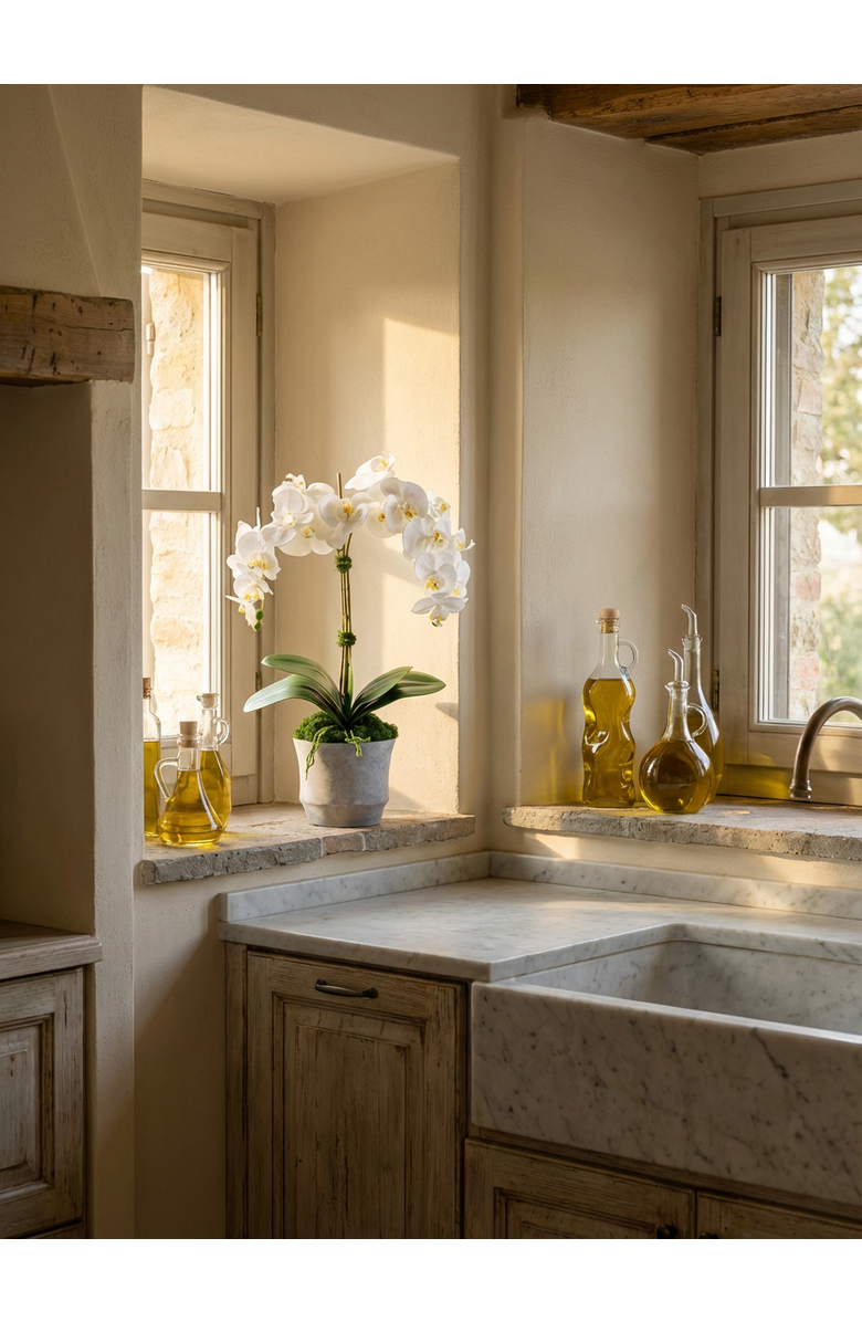 CocoBella Rosalyn RealTouch Orchid, Alternate, color, Snow