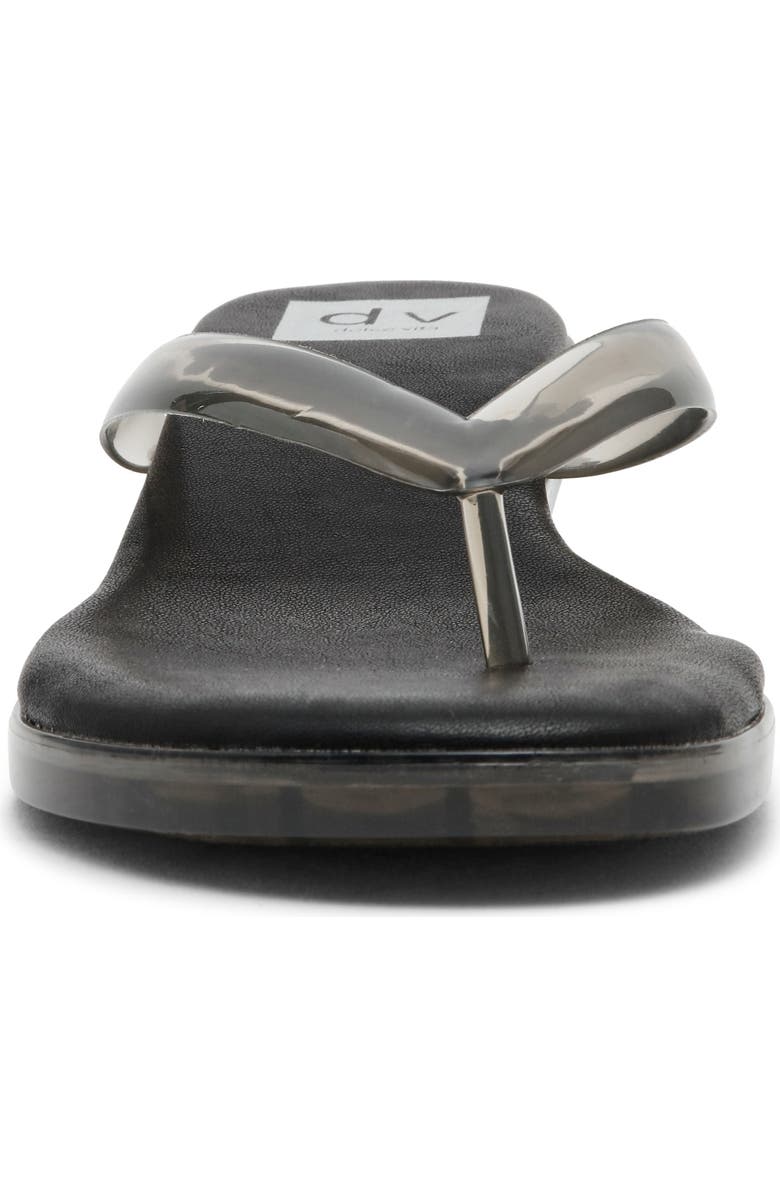 DV by Dolce Vita Cicely Kitten Heel Flip Flop, Alternate, color, Smoke