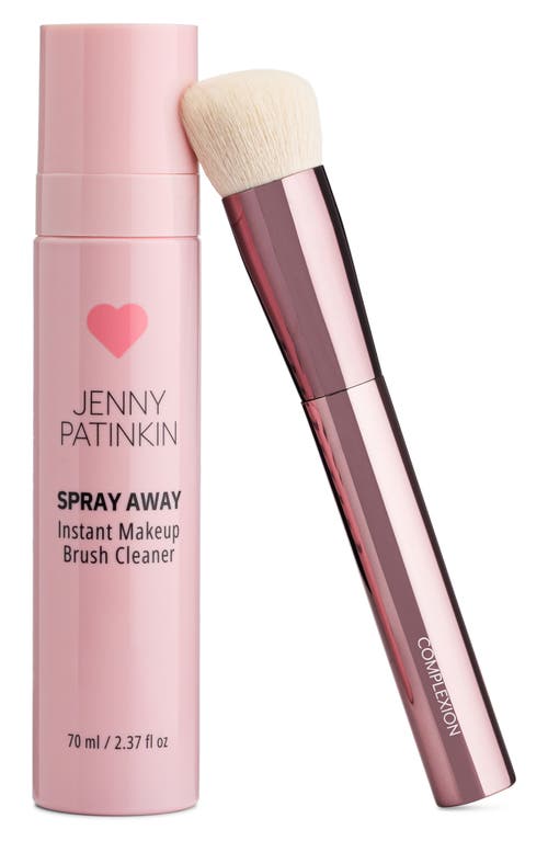 Jenny Patinkin Spray Away Instant Makeup Brush Cleanser In Pink