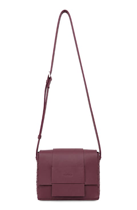 Iris Leather Crossbody Bag