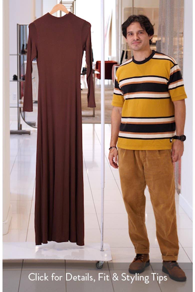 Long Sleeve Maxi Dress video